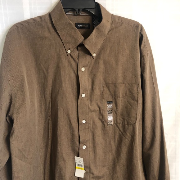 VanHeusen Men’s Button Down Shirt XL - Picture 6 of 8